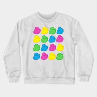 Derpy Peep Pattern Crewneck Sweatshirt